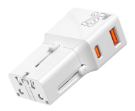 Ładowarka do smartfonów Mobile Origin Travel adapter 25W EU/US/UK/AU white
